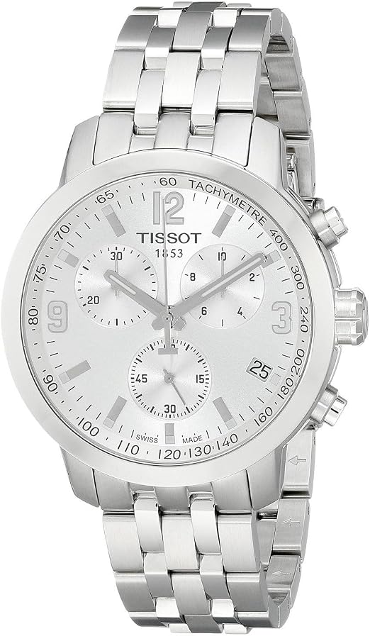 Tissot PRC 200 Chronograph Silver Dial Stainless Steel Mens Watch  T0554171103700 : Tissot: Amazon.ca: Clothing, Shoes \u0026 Accessories