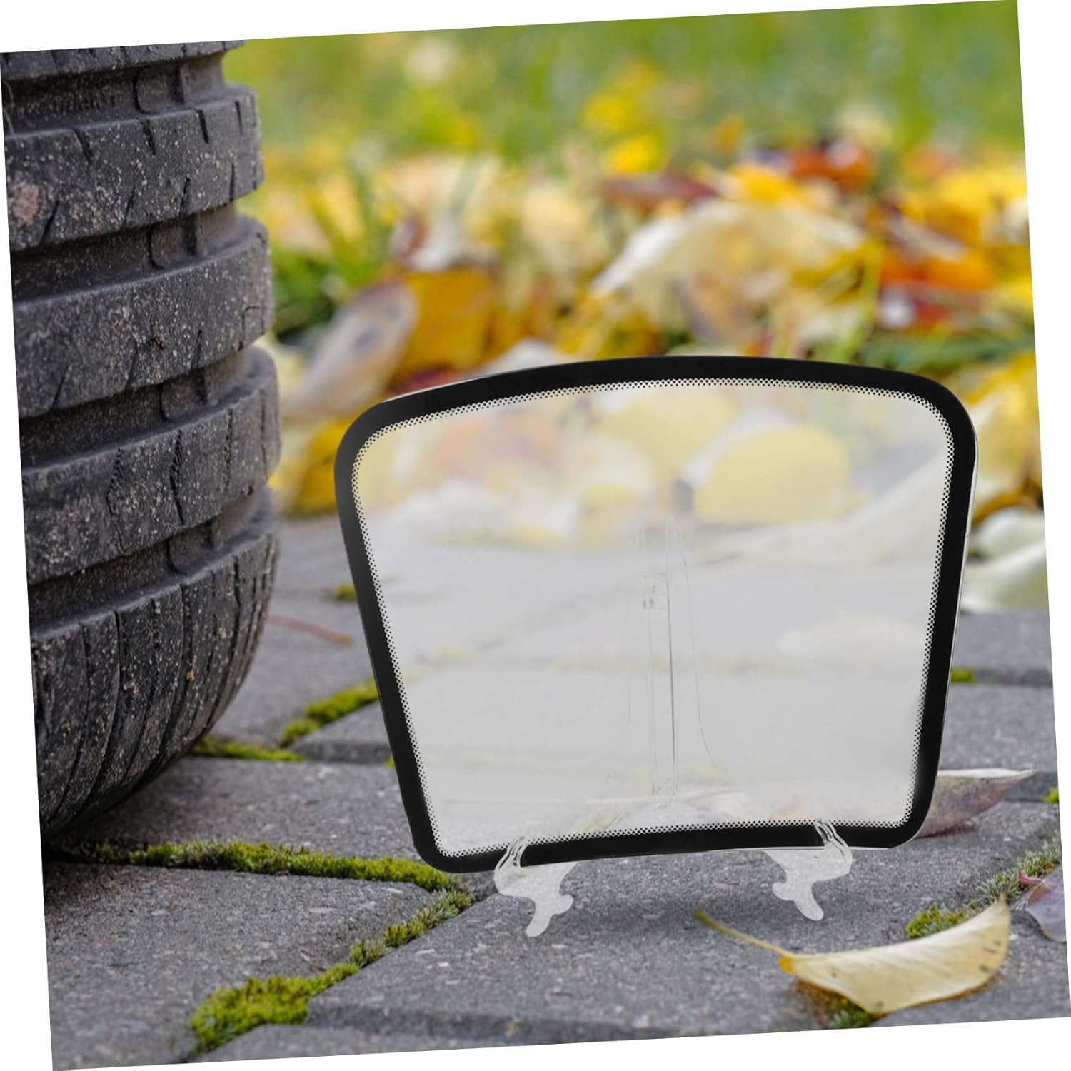 Realistic Car Windshield Model Display Stand Static Cling Sticker Holder Front Windshield Sample Storage for Model Cars