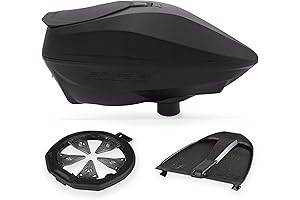 VIRTUE Spire3 Electronic Paintball Loader, Crown SF II Speedfeed, and Spire Ramp Bundle