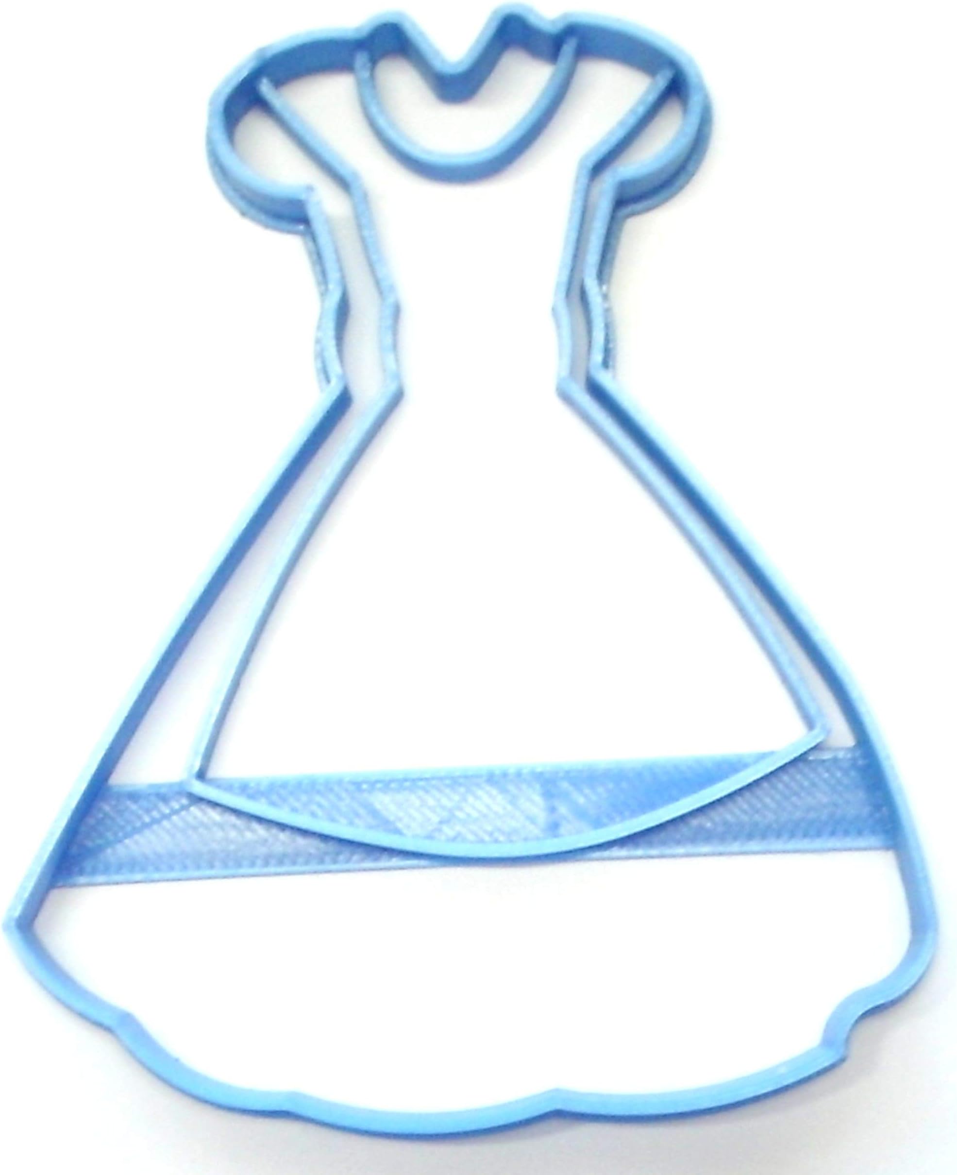 ALICE IN WONDERLAND ADVENTURES PRINCESS DRESS MOVIE CHARACTER COOKIE CUTTER USA MADE PR2912
