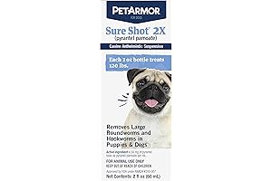 Sure Shot Liquid De-Wormer: Effective All-Worms Solution for Puppies