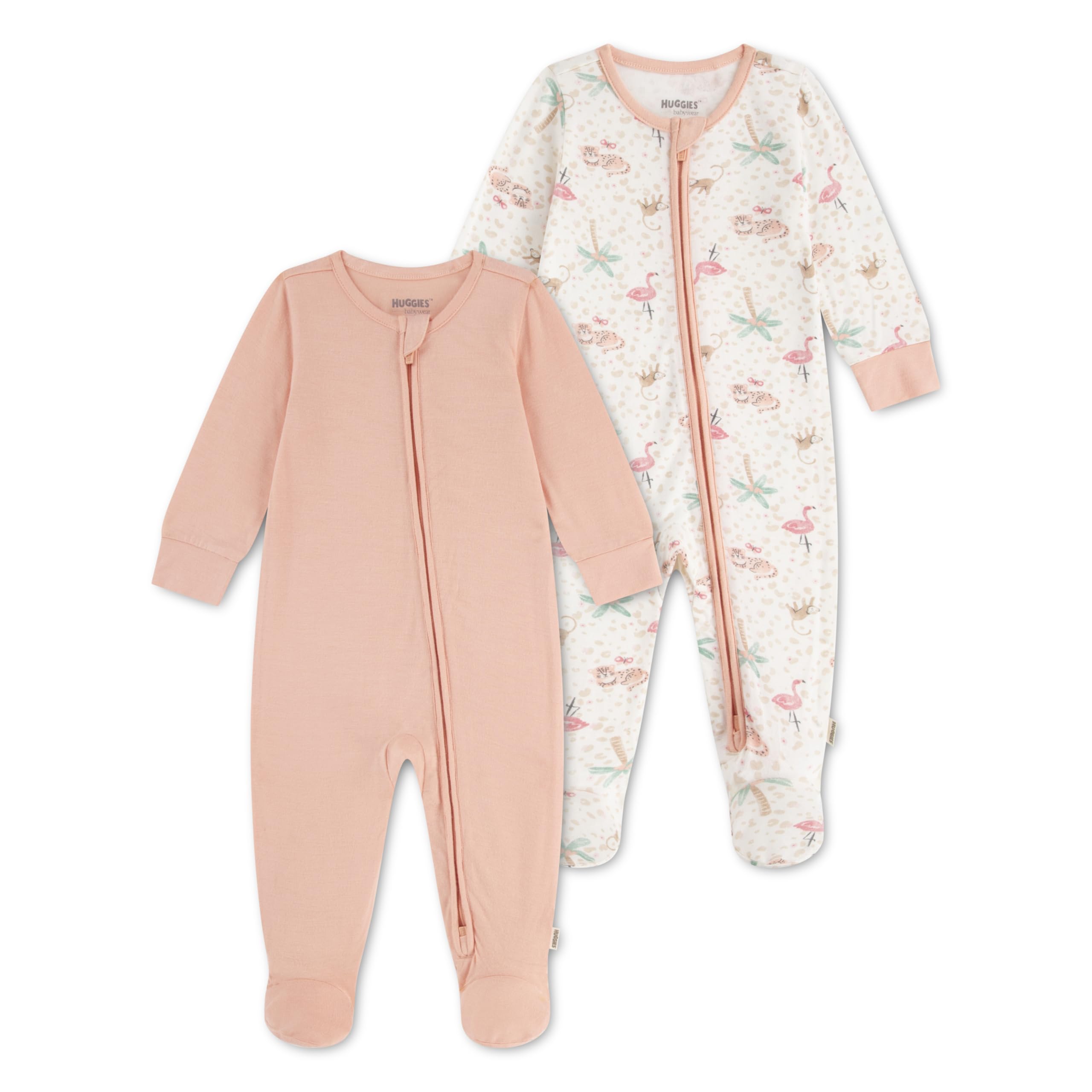 HUGGIES Baby 2-pack Footed Coverall