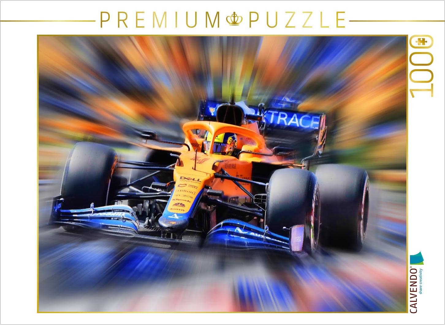 CALVENDO Puzzle Lando Norris 1000 Pieces 64 x 48 cm from DeVerviers