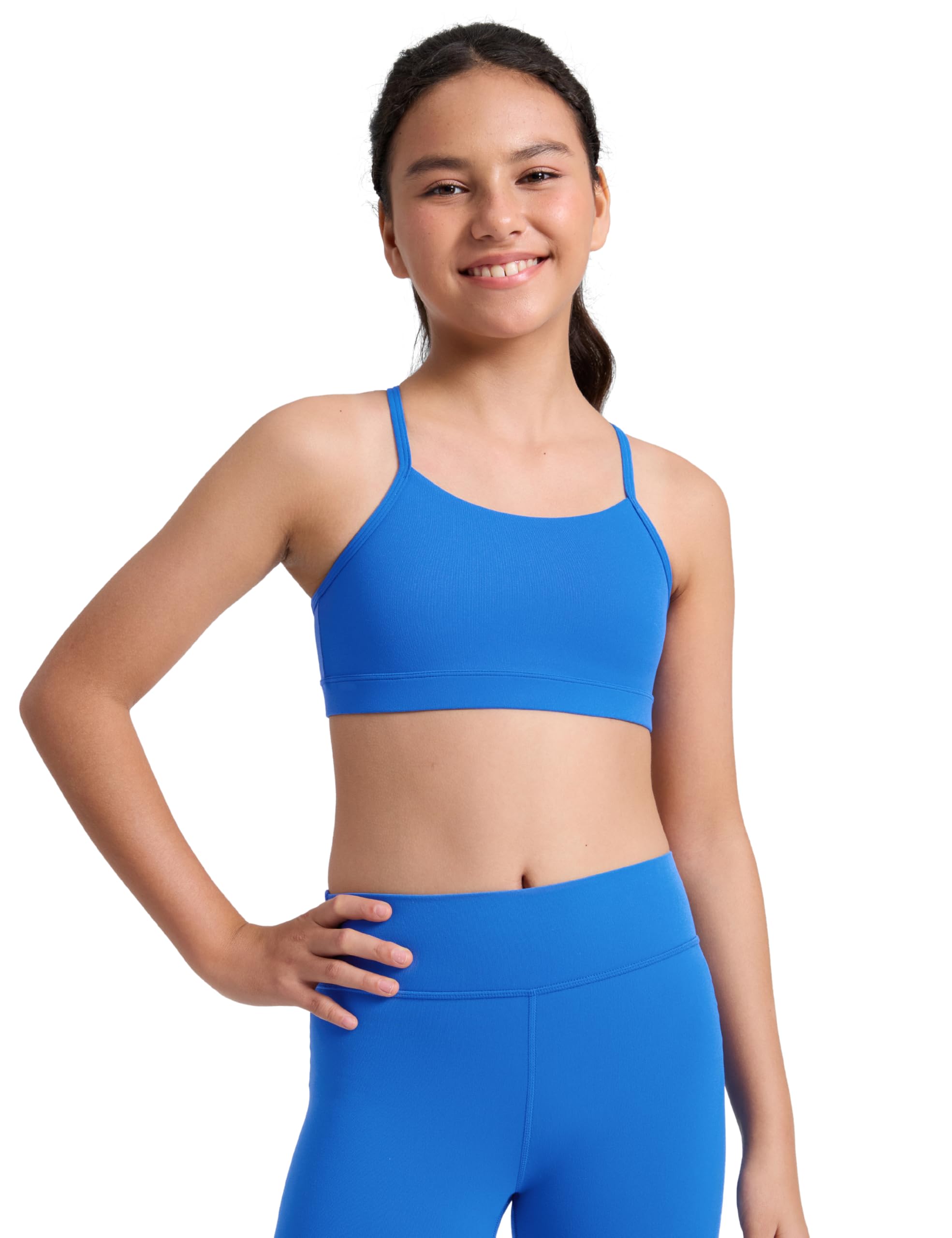 CRZ YOGA Girls Butterluxe Y Back Sports Bra
