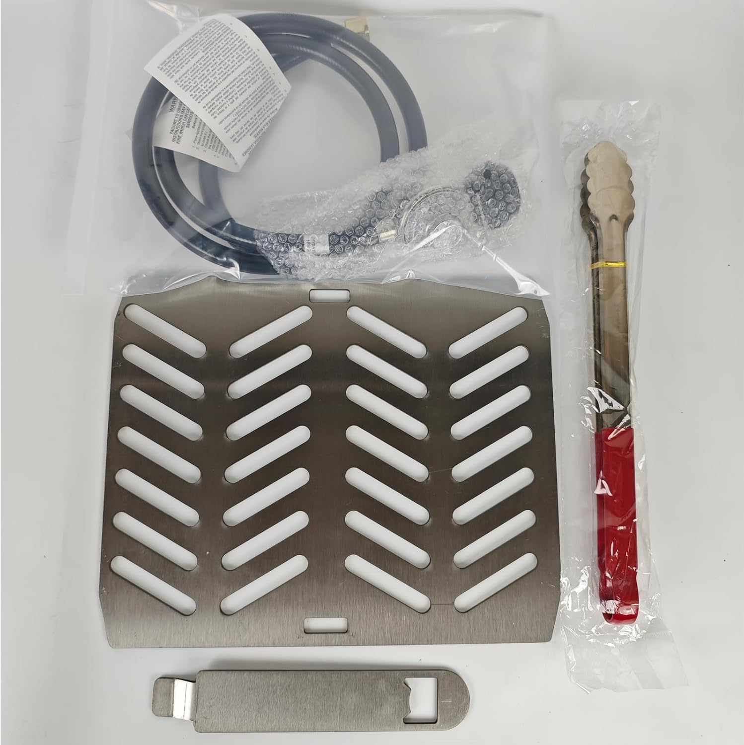 Steak Broiler Portable Infrared Broiler Propane Gas Grill, Maximum 1600°F/870℃, Sear Station steak cooker grill outdoor BBQ with Pizza Stone, Stainless Steel