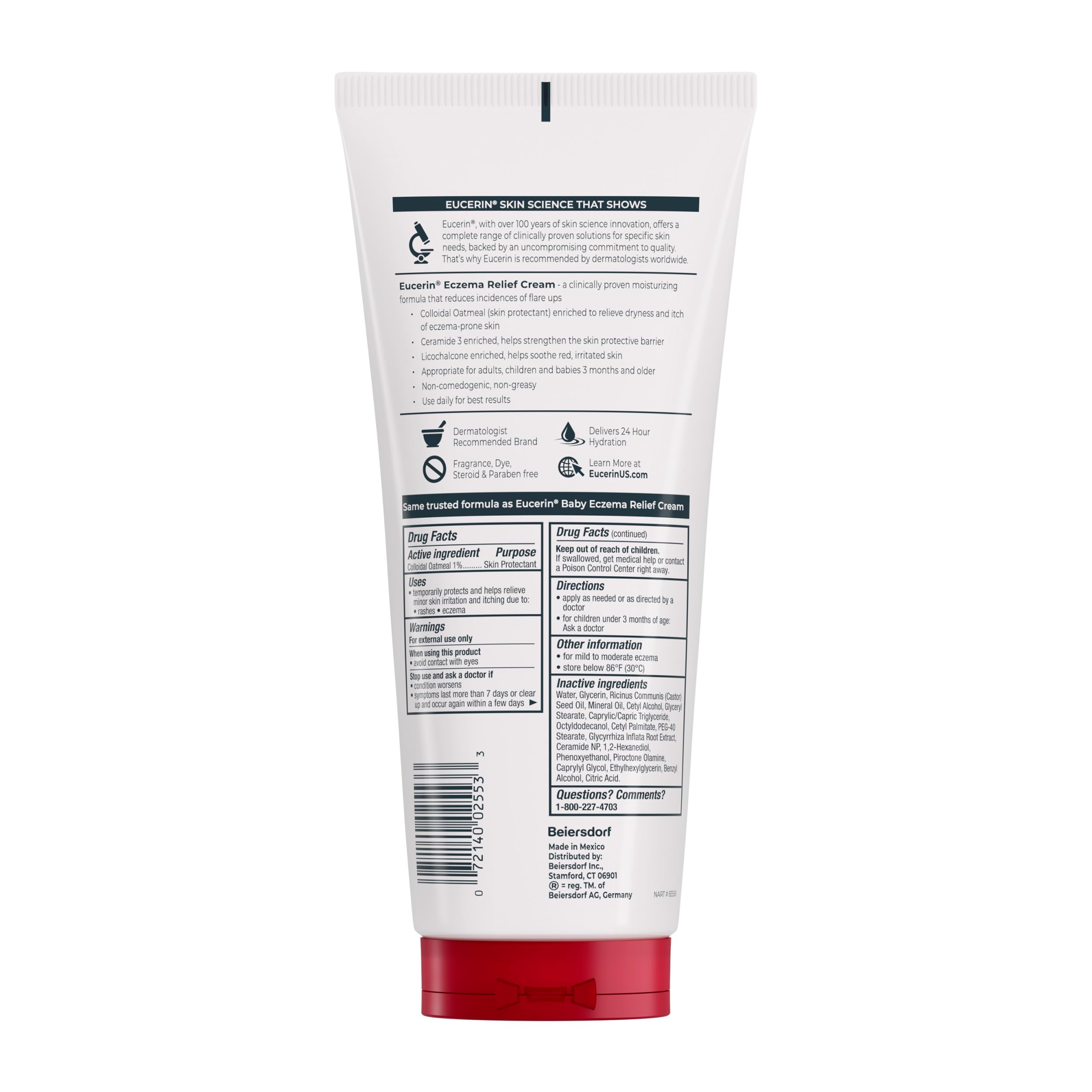 Eucerin Eczema Relief Cream with Colloidal Oatmeal, 14 OZ — Amazon image 13