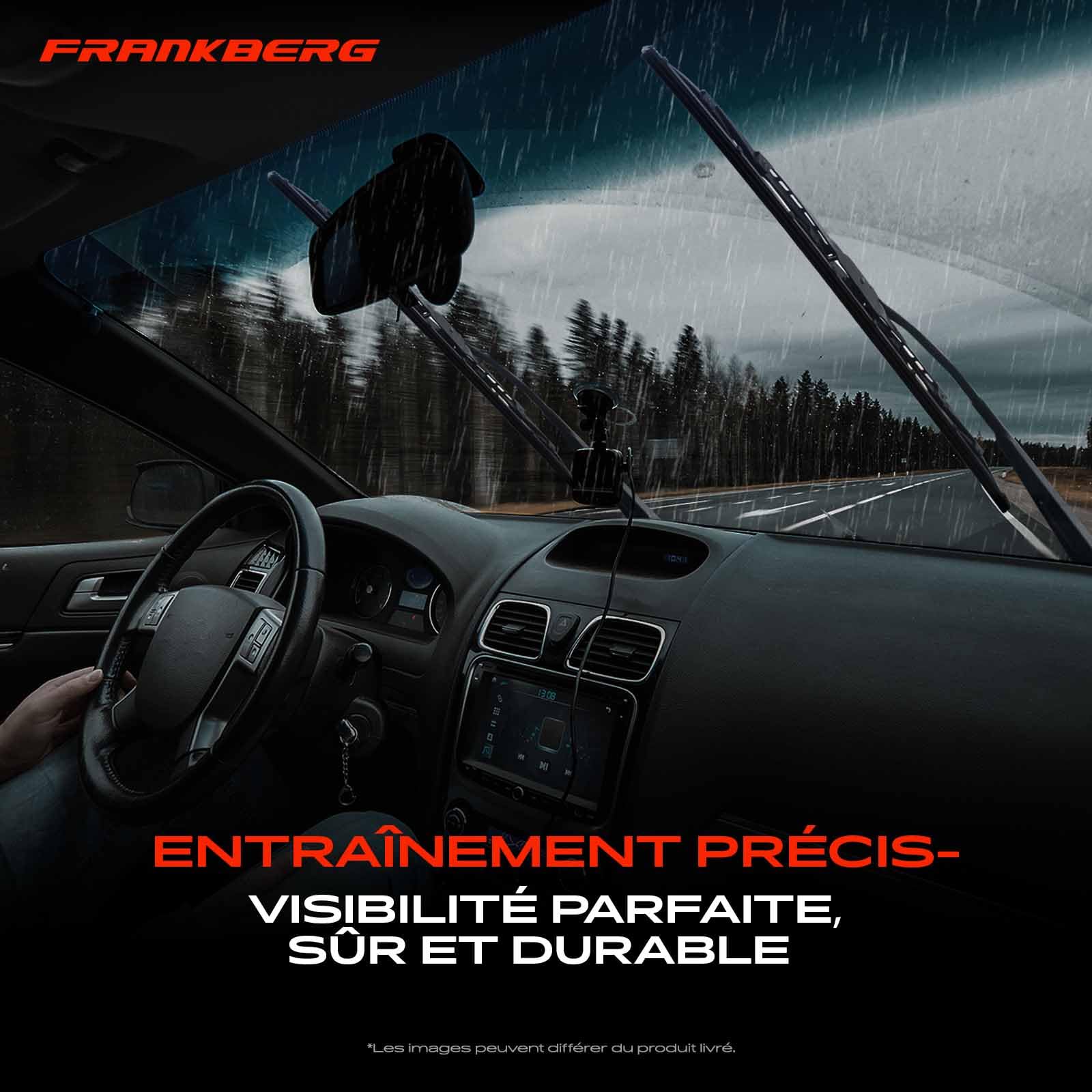 Frankberg Moteur d'essuie-glace, moteur d'essuie-glace de pare-brise, 12 | V, 28800JD900; Compatible avec: