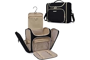 Extraordinary Large Make Up Toiletry Travel Bag - Your Spacious Companion for...