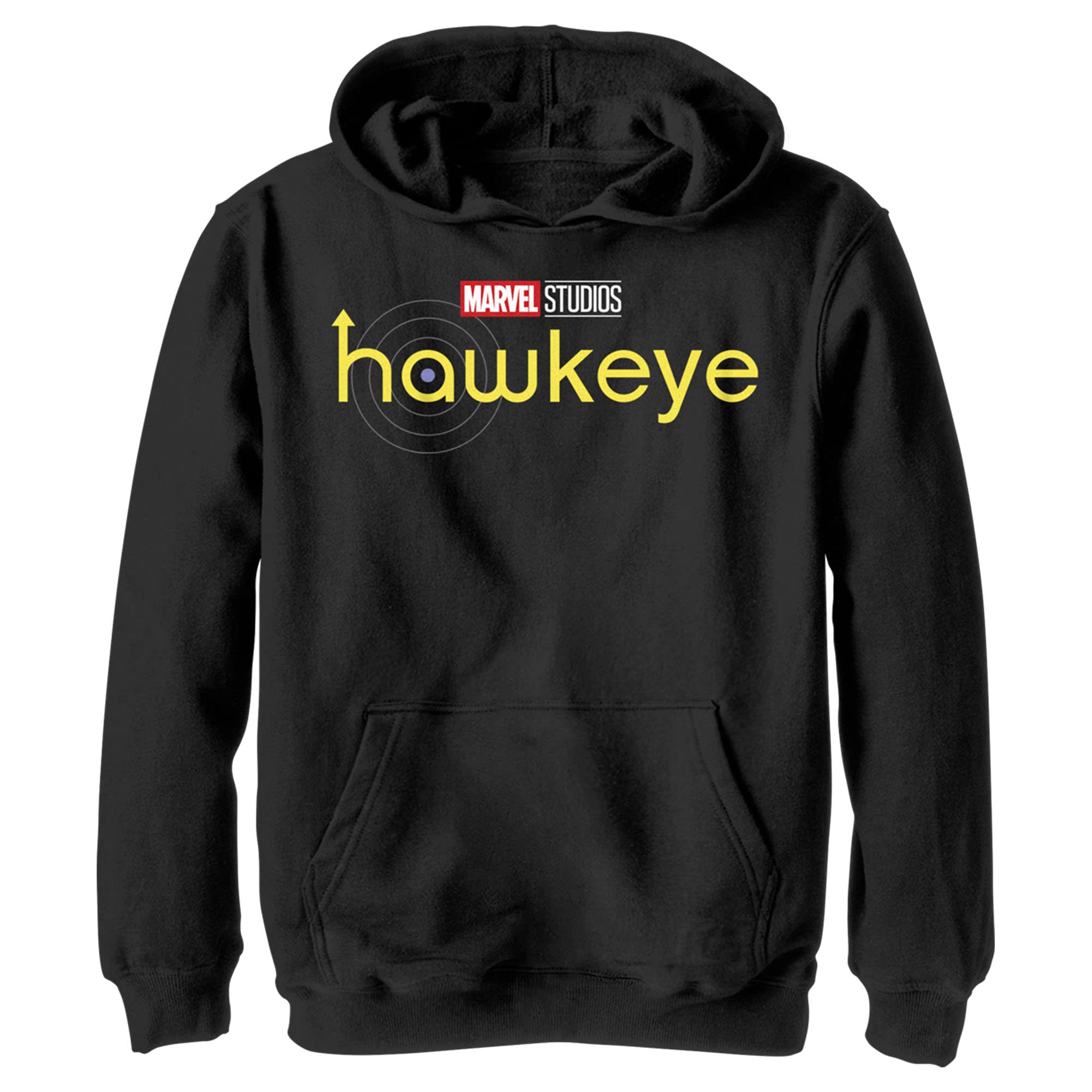 Sweat Hawkeye Marvel avec logo brodé jaune, finition premium pour garçon - 6