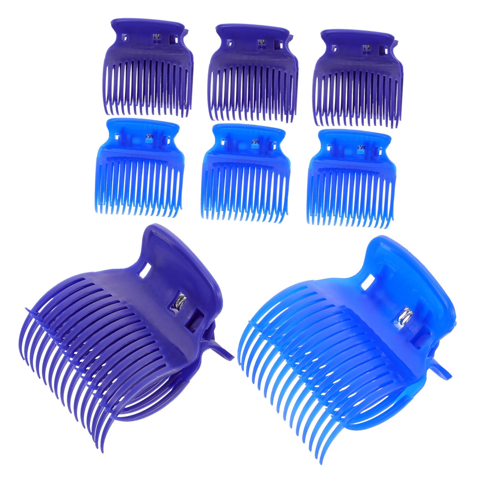 FOMIYES 5 Set Di Strumenti Per Lo Styling Dei in Materiale Abs Fermagli Per Bigodini Riscaldati Per La Suddivisione Dei 8 Pezzi * 5