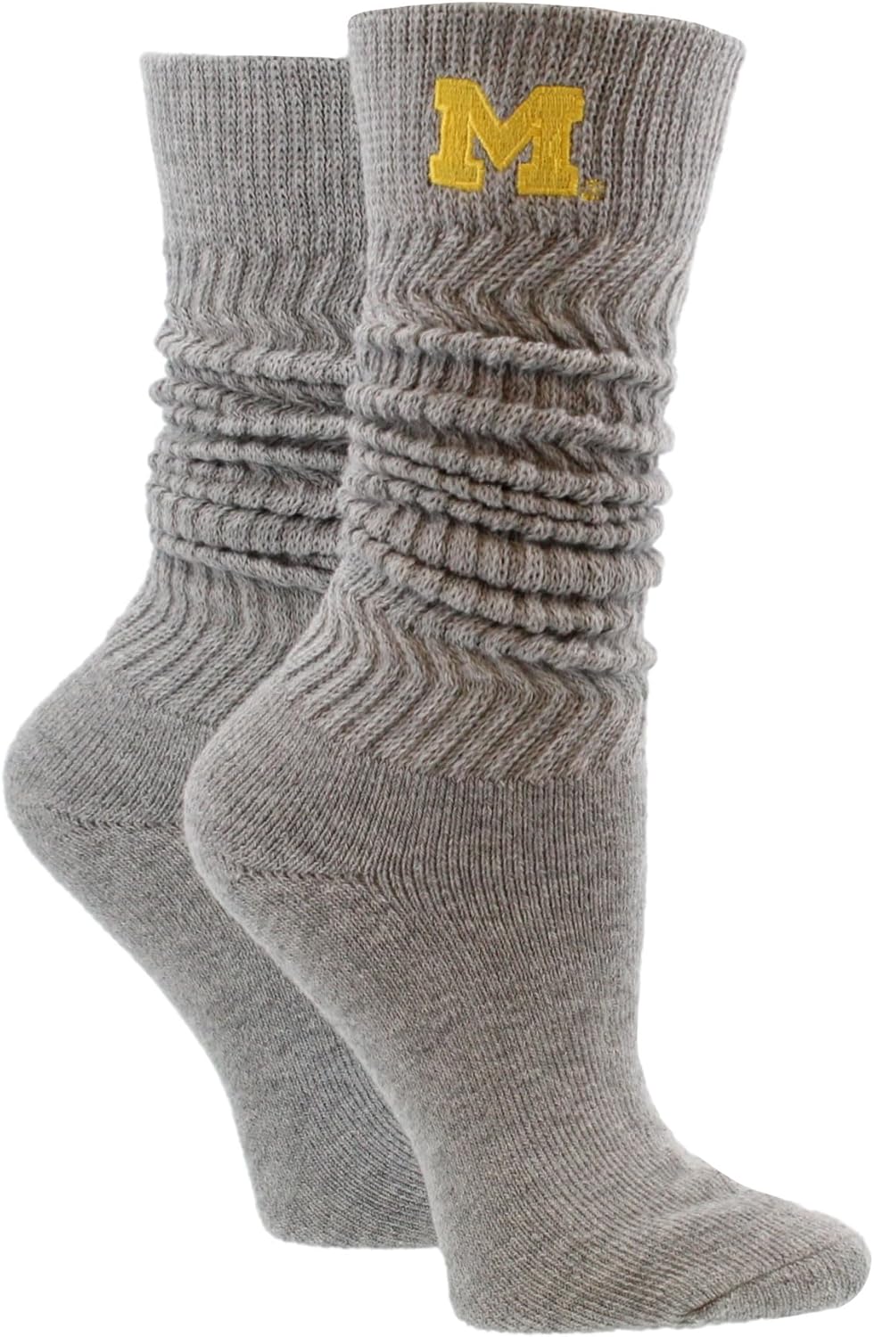 TCK NCAA College Slouch Socks Womens, Cozy, Lounge Scrunch Sock for Women - Image 3