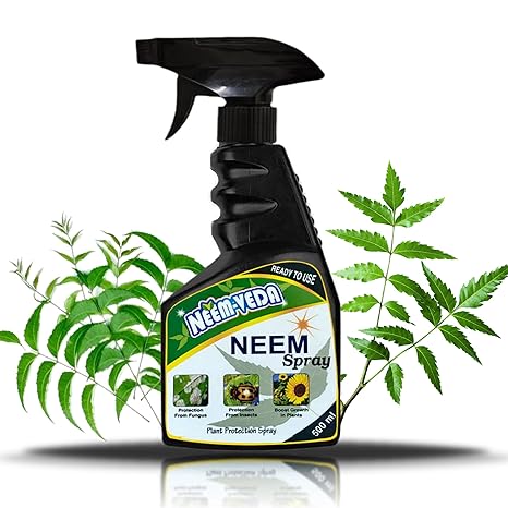 Neem-Veda Neem Oil Spray for Plants Insects 500ml | Organic, Natural ...