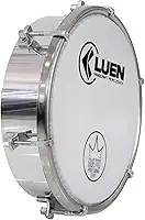 Tamborim 6' Alum - Serie Guetto 6 Afin Tarr Cromada Pele Leitosa