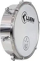 Tamborim 6" Alum - Serie Guetto 6 Afin Tarr Cromada Pele Leitosa