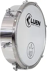 Tamborim 6" Alum - Serie Guetto 6 Afin Tarr Cromada Pele Leitosa