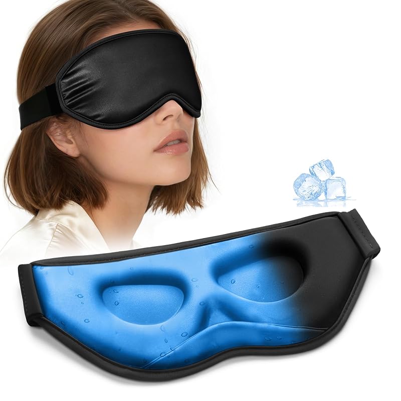 BeeVines Máscara de Gel para os Olhos com Contorno 3D e Resfriamento