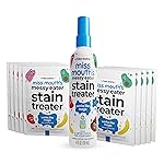 Miss Mouth\'s Messy Eater Stain Treater Spray - 4oz & 10 Wipes Stain Remover - Newborn & Baby Essentials - No Dry Cleaning Food, Grease, Coffee Off Laundry, Underwear, Fabric