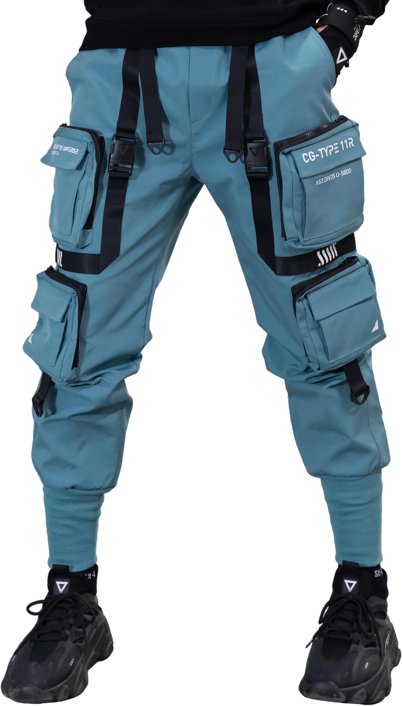 Fabric of the Universe Techwear Fashion Cargo Jogger Pants