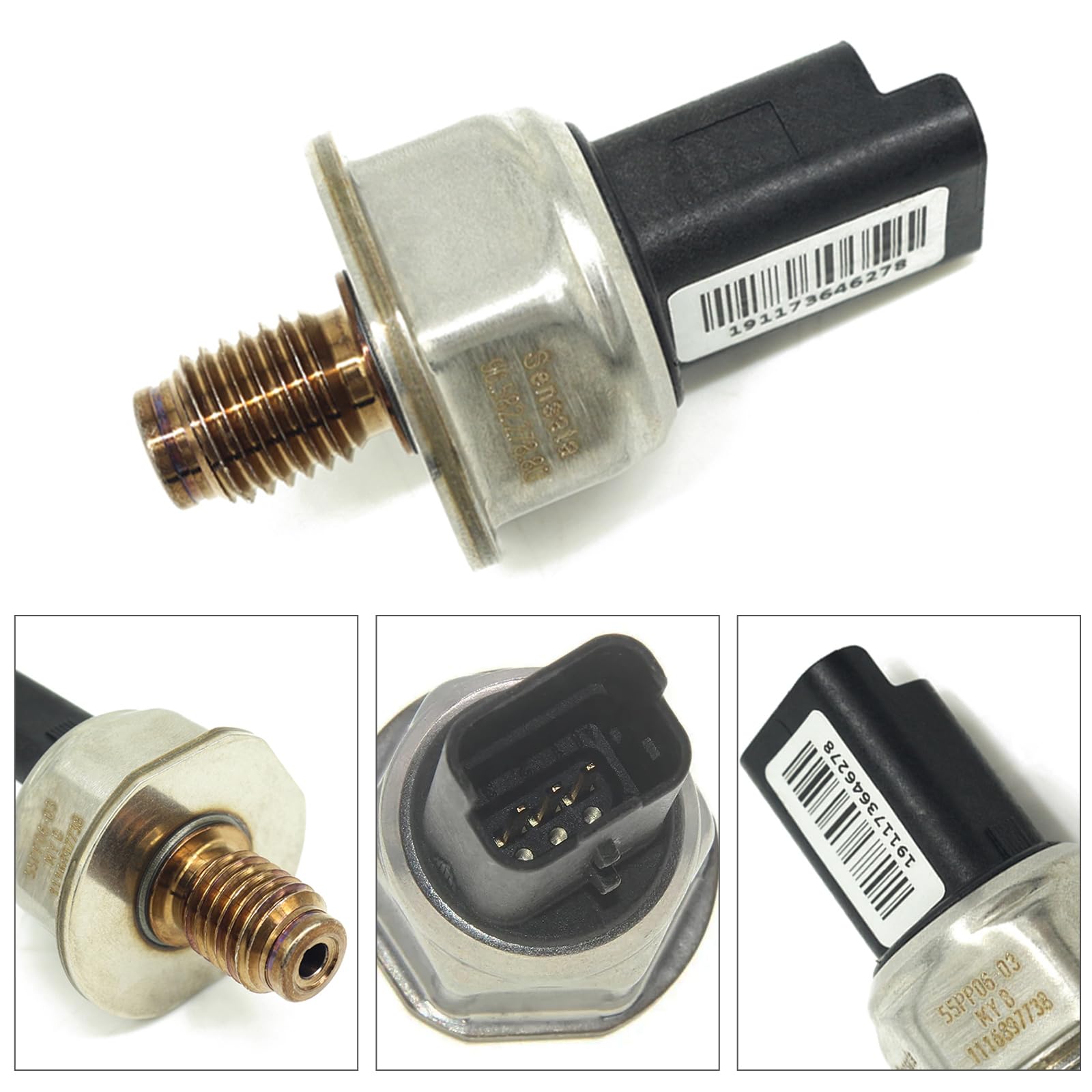 Sensore di Pressione del Carburante Compatibile con 107 206 207 307 308 3008 5008 Bipper Partner Berlingo C1 C2 C3 C4 C5 Focus Fiesta 1920GW 9658227880