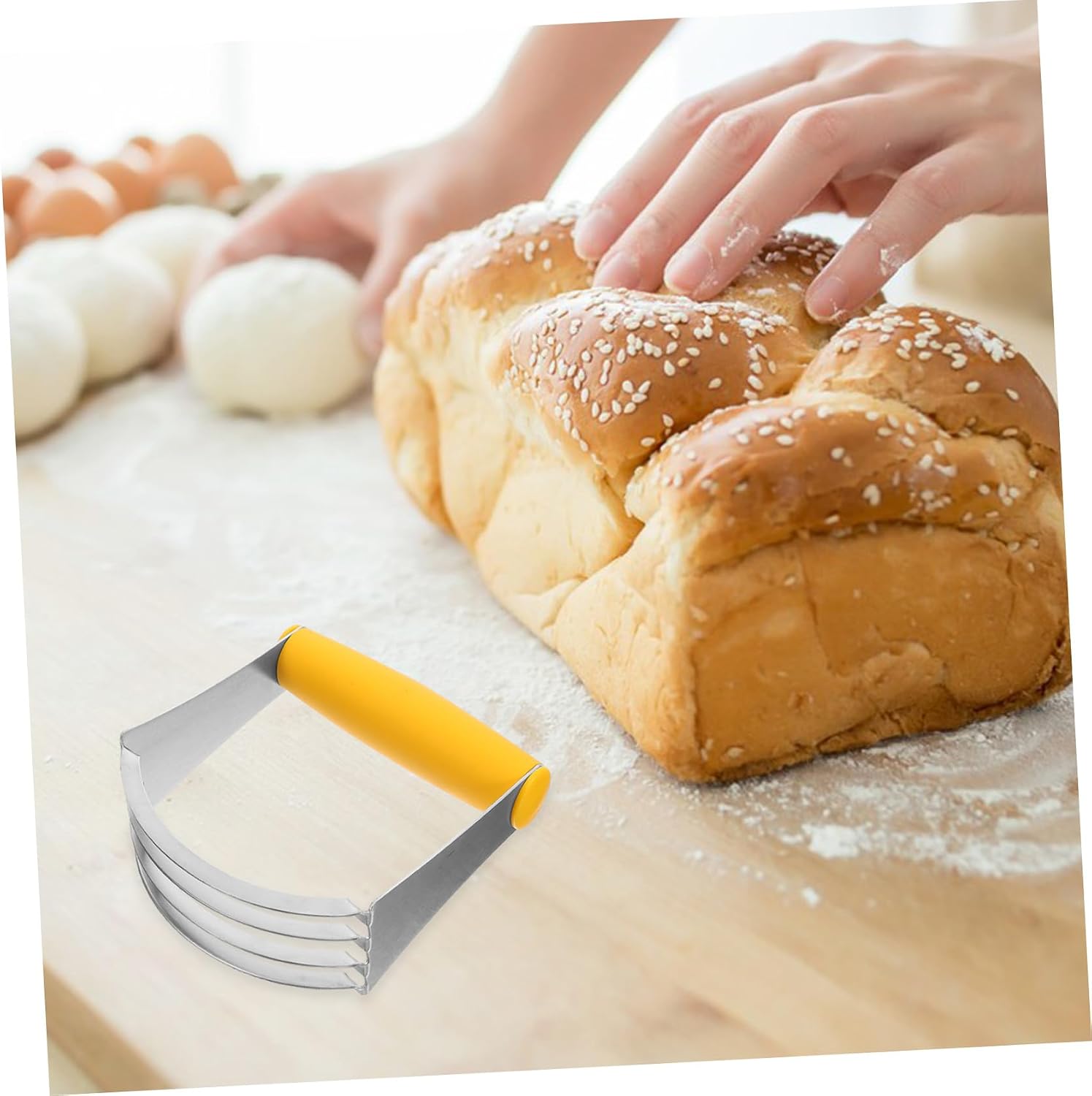 Stainless Steel Pastry Dough Blender and Cutting Butter Mixing Flour