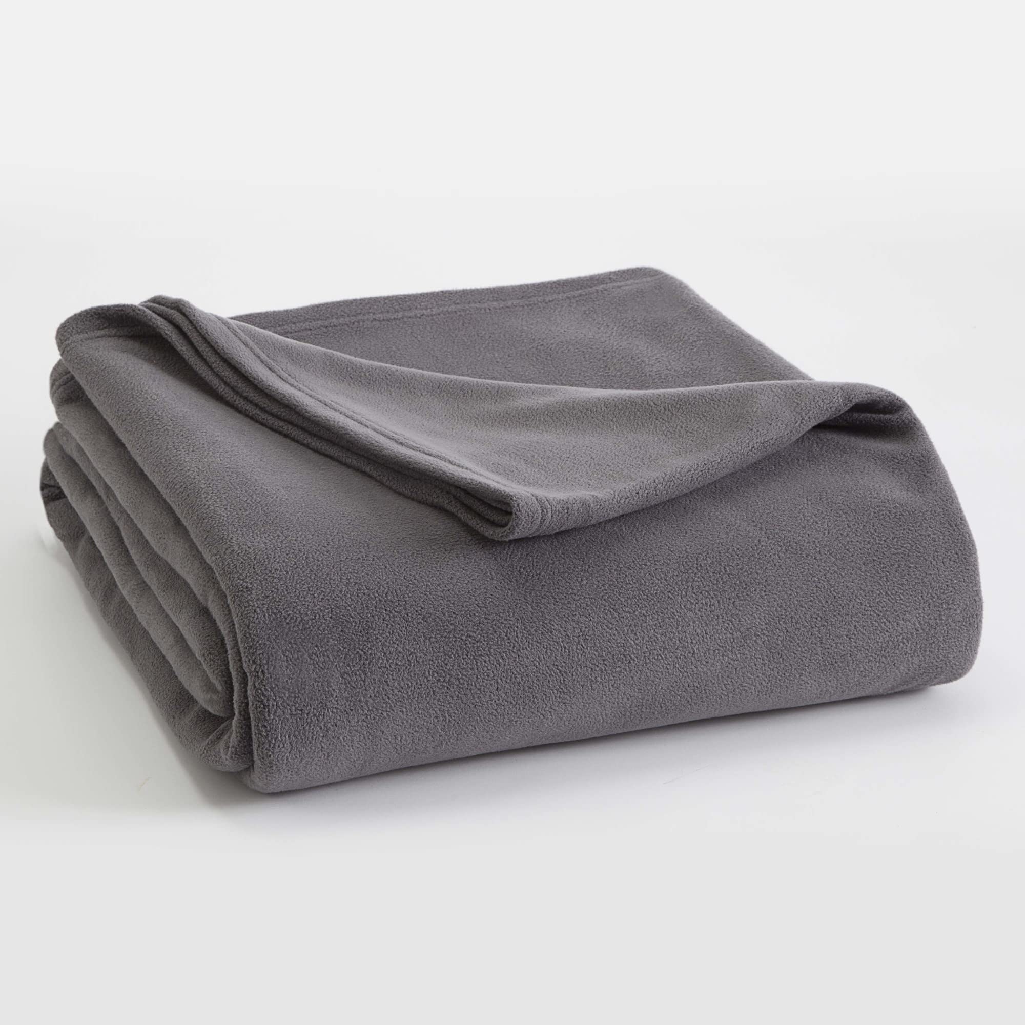 Buy Vellux 1B07164 Soft 240 GSM Micro Fleece Plush Lightweight Blanket