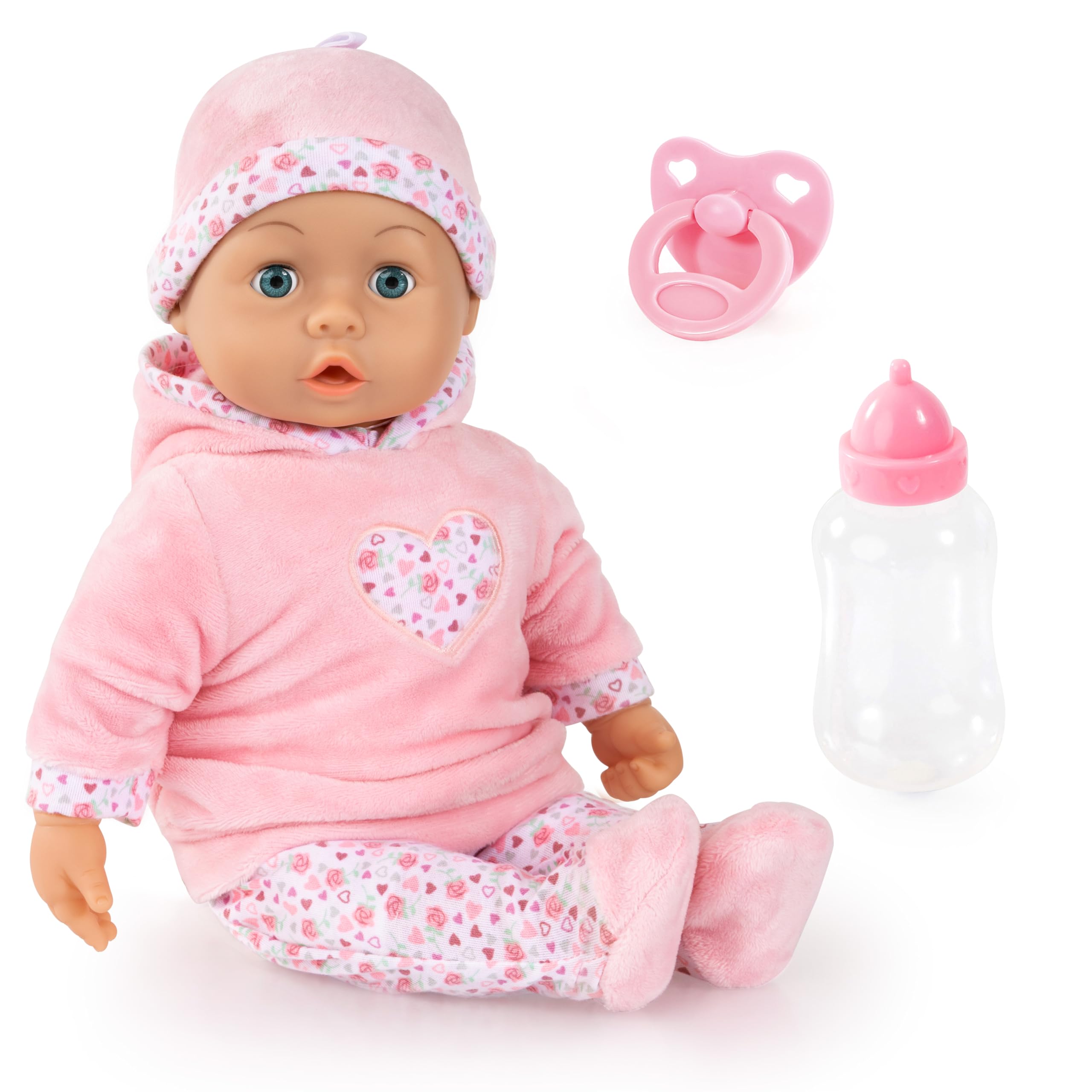 Amazon.com: Bayer Design First Words Baby Doll - 15 Inch