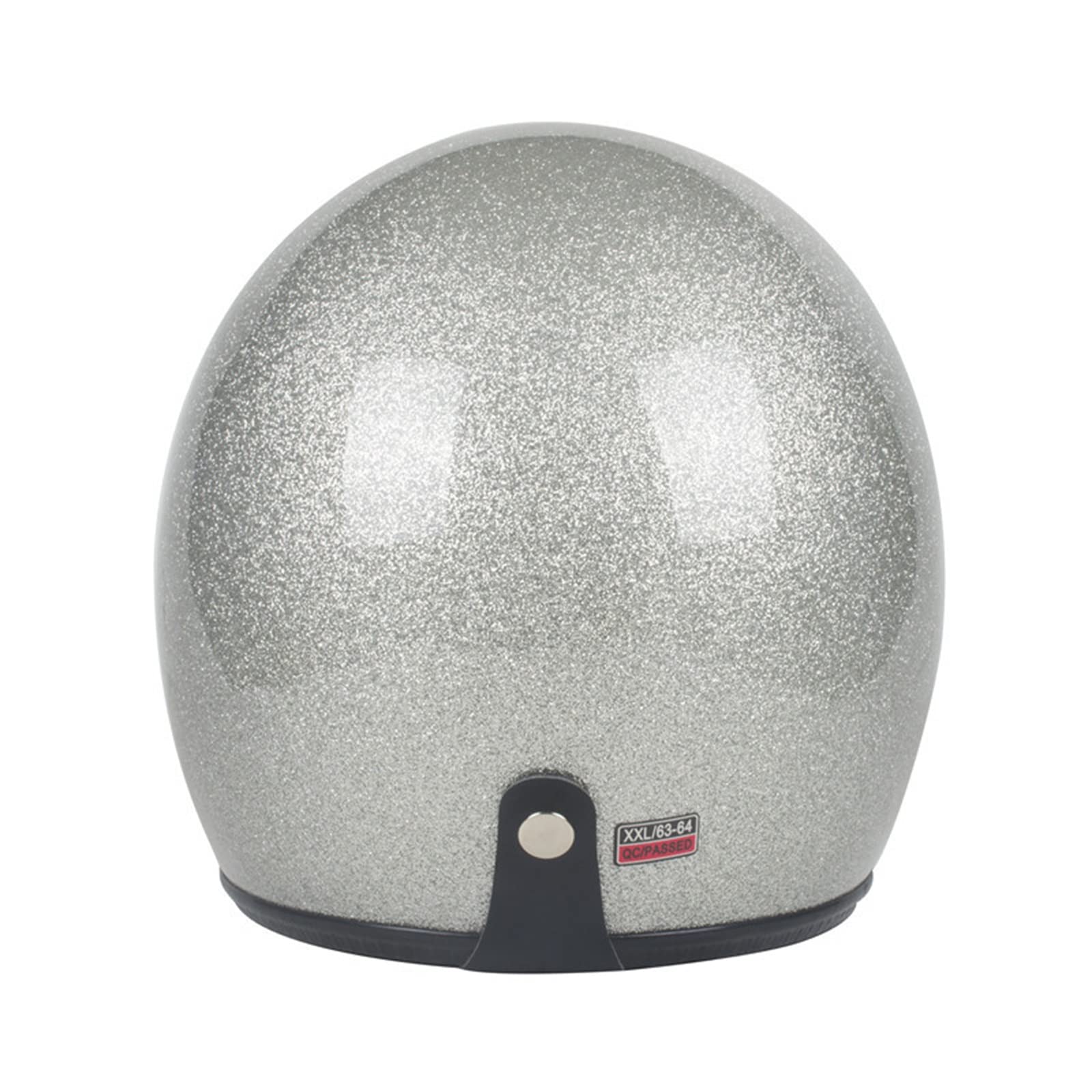 BGMKE Caschi Motociclo Adulto retrò 3/4 Aperto Mezzo Casco Street Vintage Portatile Casco Scodella per Uomo Donna Scooter Ciclomotore Casco Jet Chopper Cruiser Casco ECE Certificato