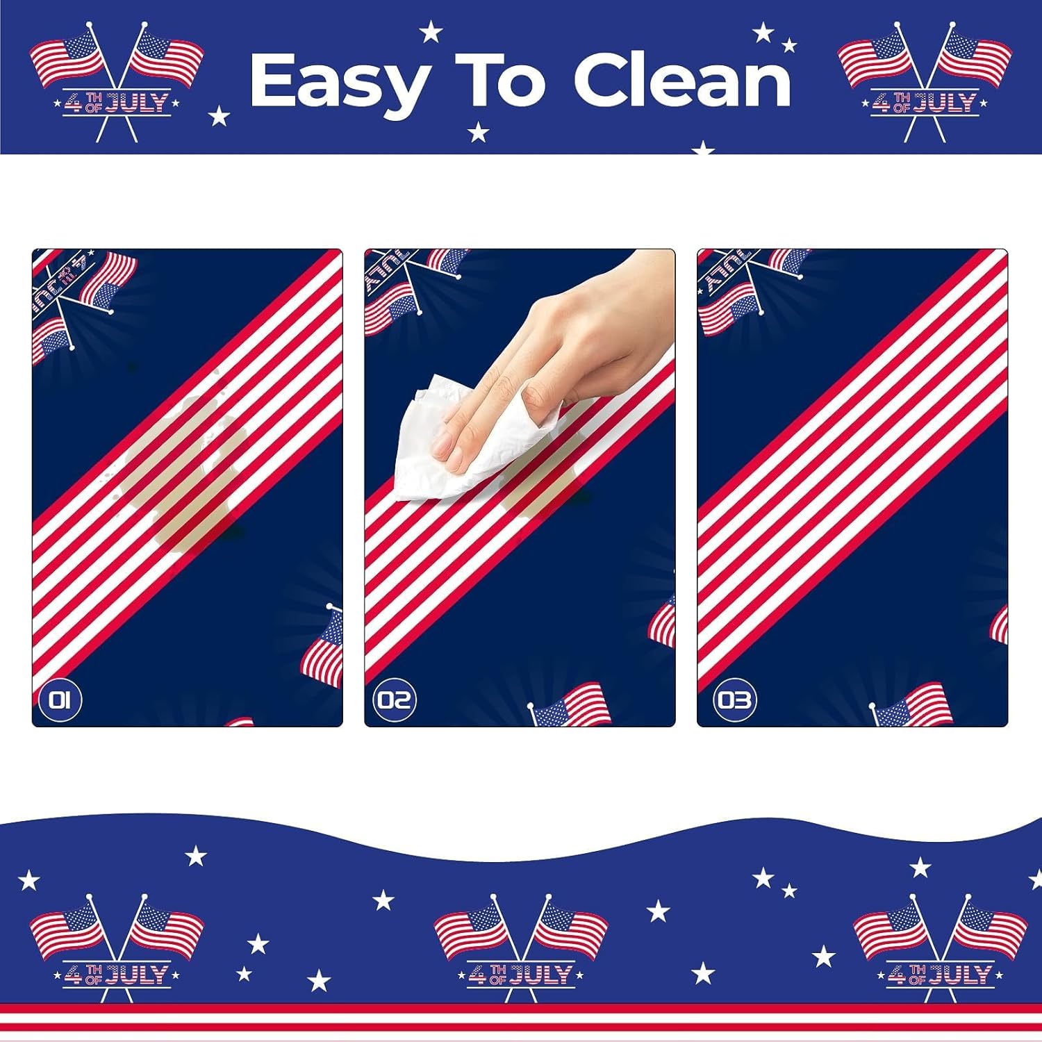Durable Disposable Tablecloth