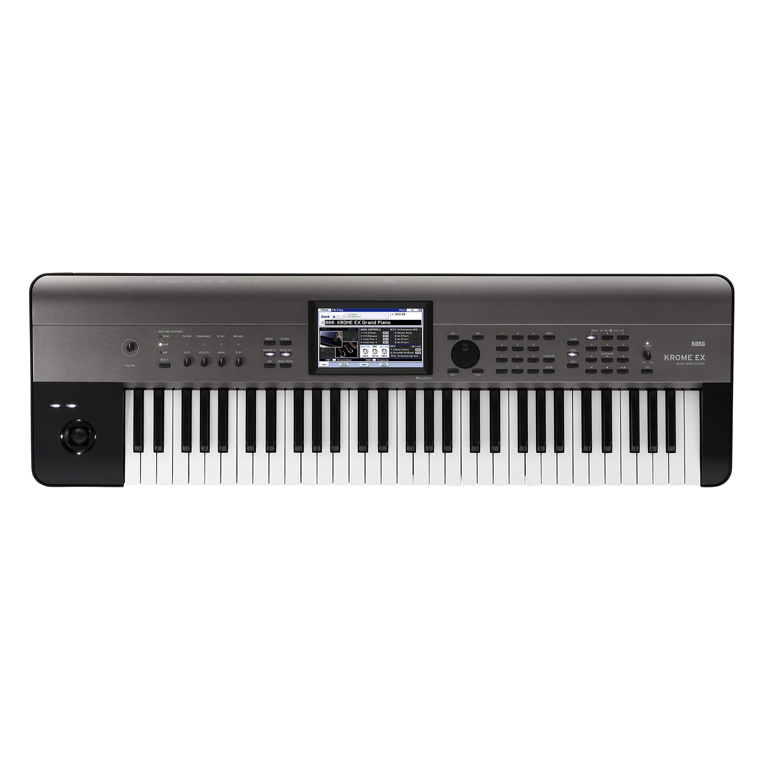 Amazon | Korg Krome EX 61キーシンセサイザーワークステーション 