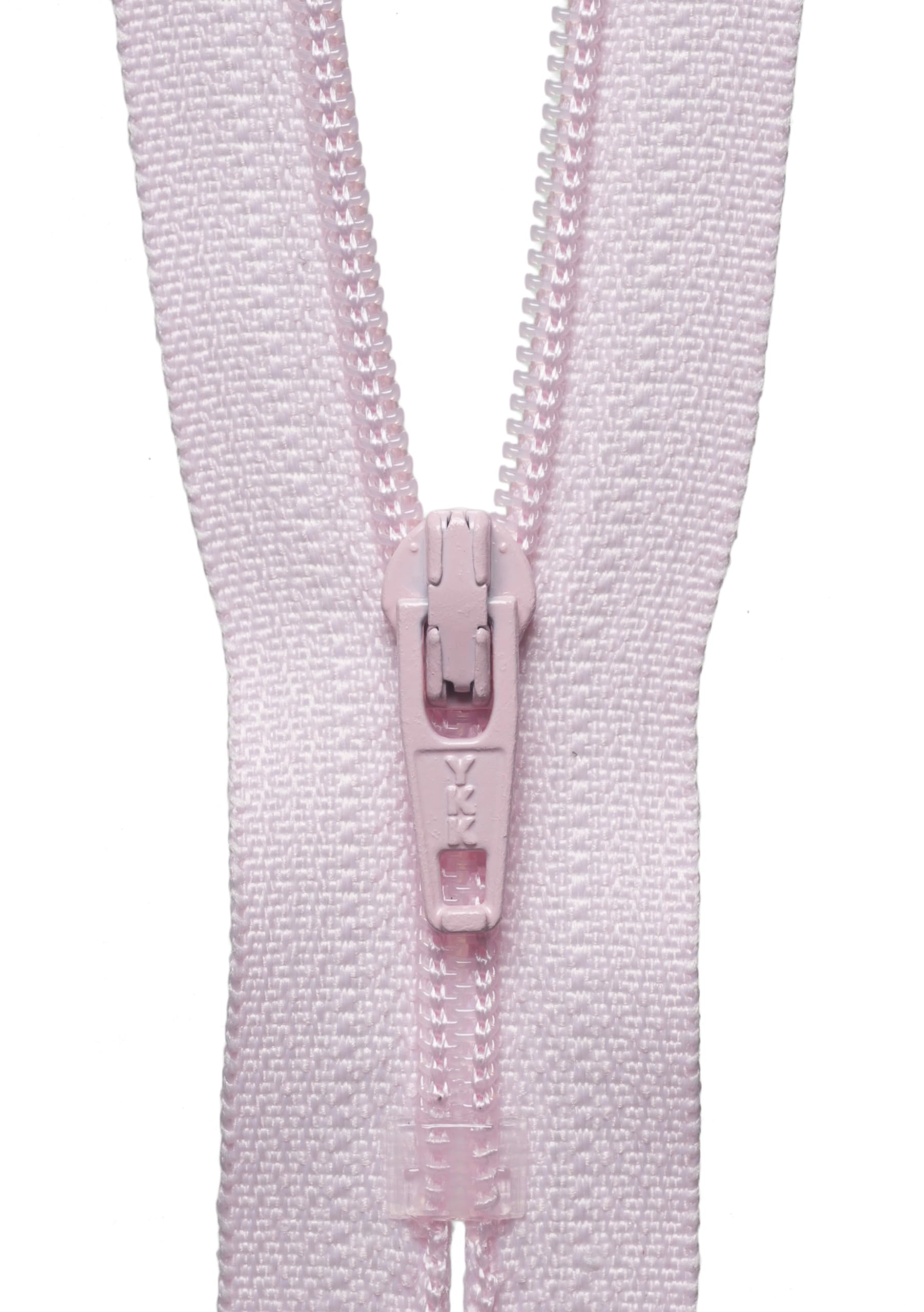 YKK Nylon Dress & Skirt Zip - Light Pink (41cm)
