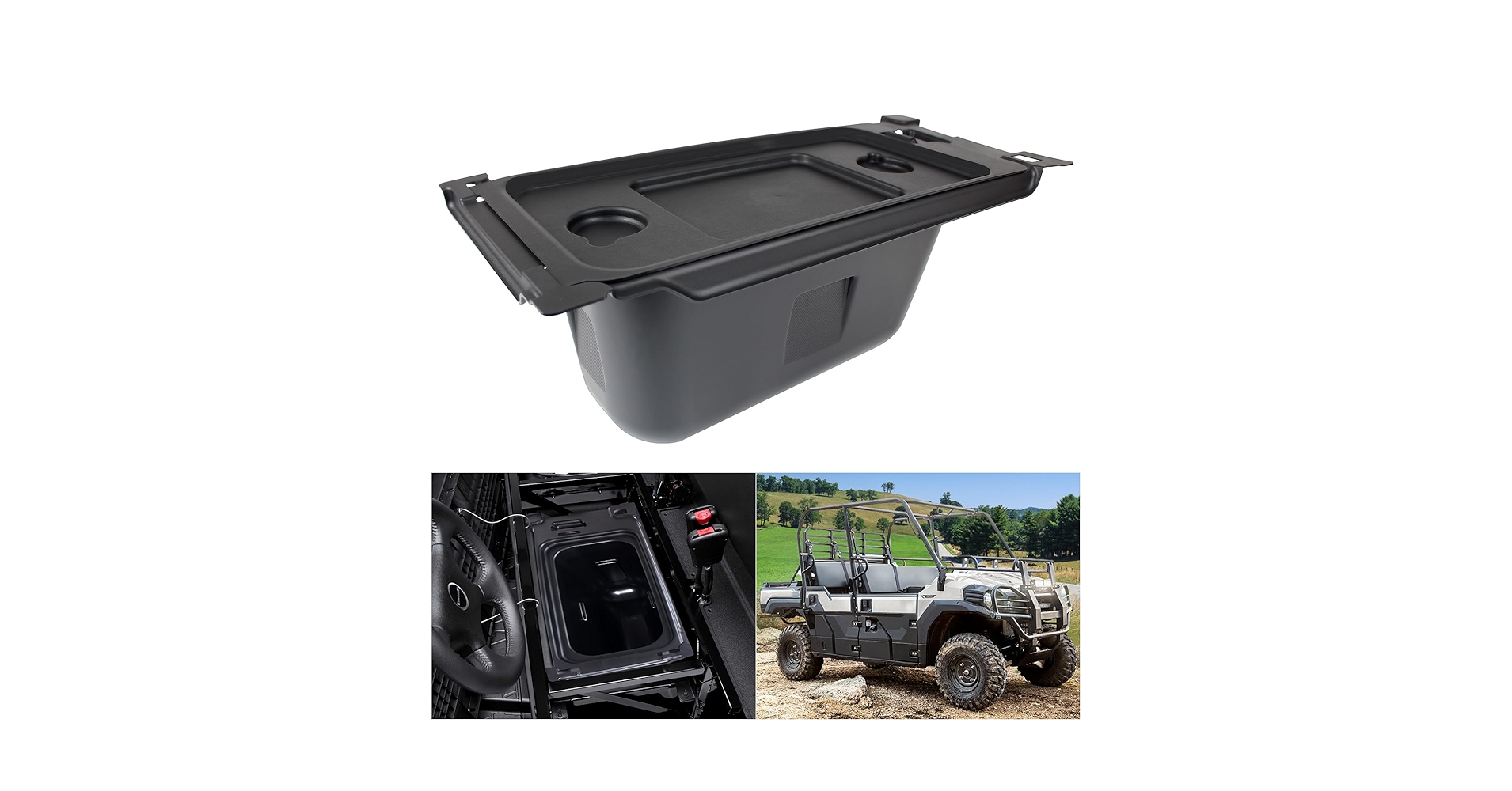 収納BOX Amazon.com: CPOWACE Underseat Storage Box Compatible with