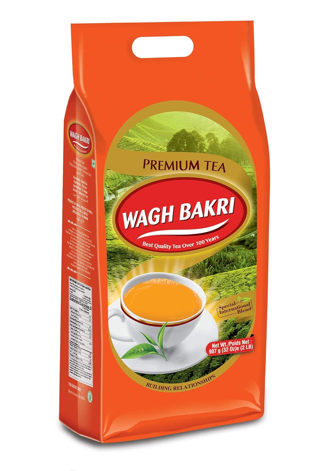 Wagh Bakri Premium Black Tea, Special International Blend, 2 lb (Pack of 1)