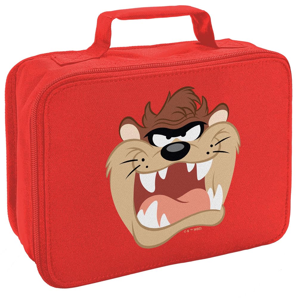 Amazon.com: LOGOVISION Looney Tunes Taz Insulated Soft Sided Lunch