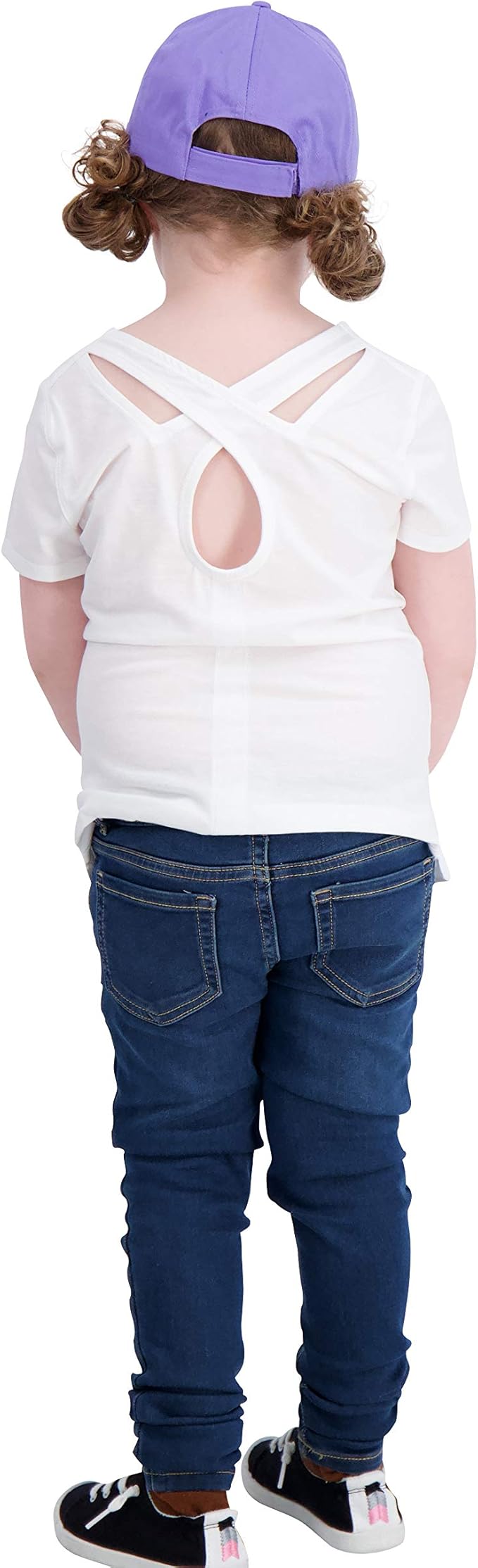 Amazon ディズニー アナと雪の女王 子供用帽子 4 7歳の女の子向け エルサとアナの野球帽 Us サイズ Little Girl Age 3 6 カラー パープル 帽子 通販