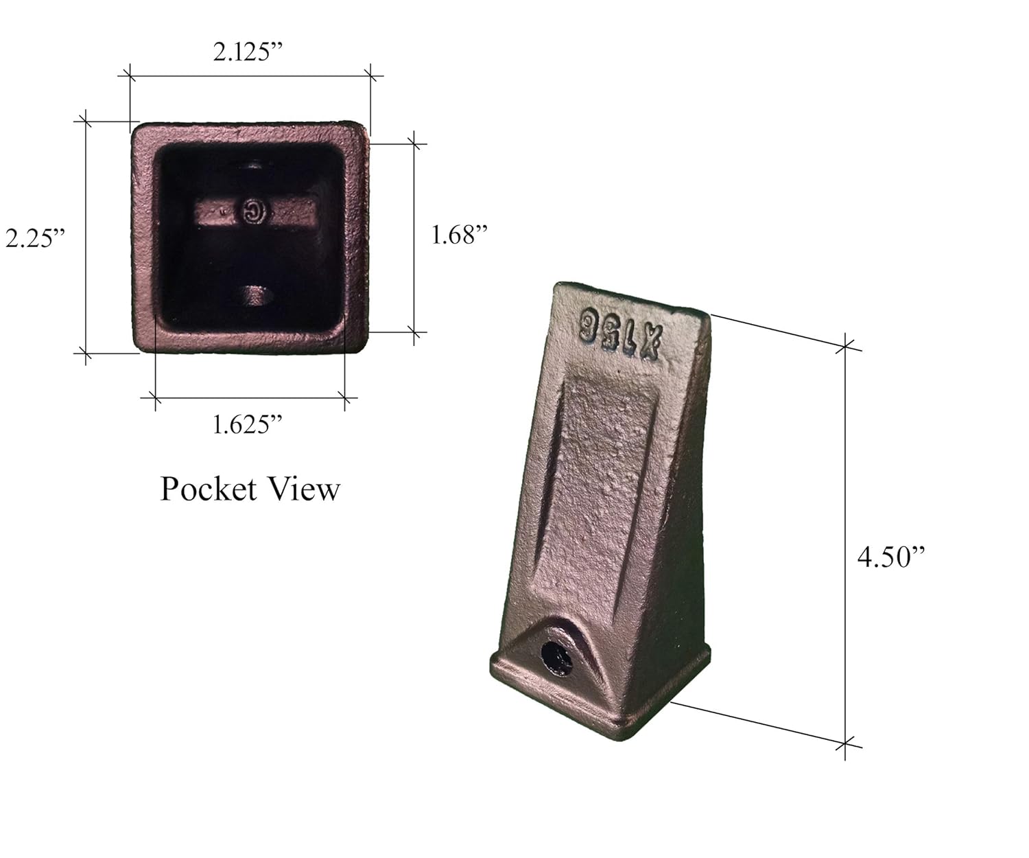 Buy Excavator, Backhoe, Skid Bucket Combo, Weldon Shanks, Teeth & Pins