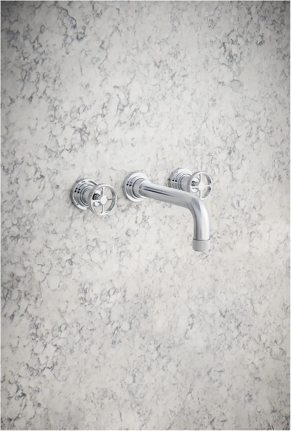 Installed Rohl Wall-Mount Faucet