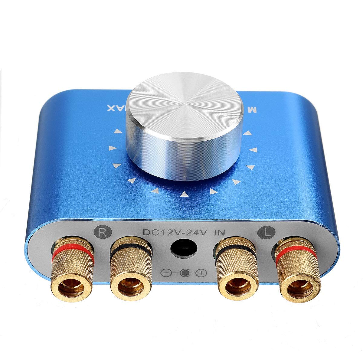 Amplificateur Audio Bluetooth 5.0 100W 2 canaux pour kit électronique DIY bleu