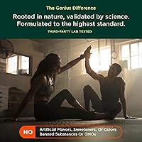 Vista 7 de The Genius Brand Genius Electrolytes - Electrolyte Powder for Active Lifestyles - Supports Hydration, Energy, Endurance, Muscle Growth & Recovery