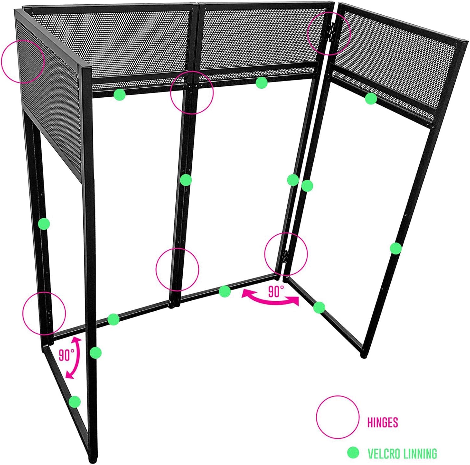 Portable Dj Facade Booth | Djbjorn Dj Hardware Discounts 3