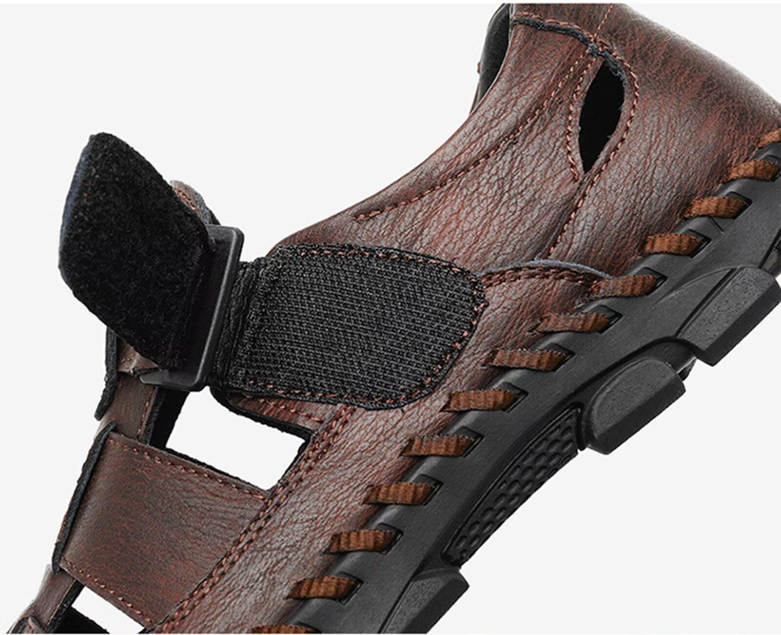 Rivccku Sandalias Deportivas Hombre Verano Sandalia de Senderismo Exterior Antideslizantes Casual Trekking