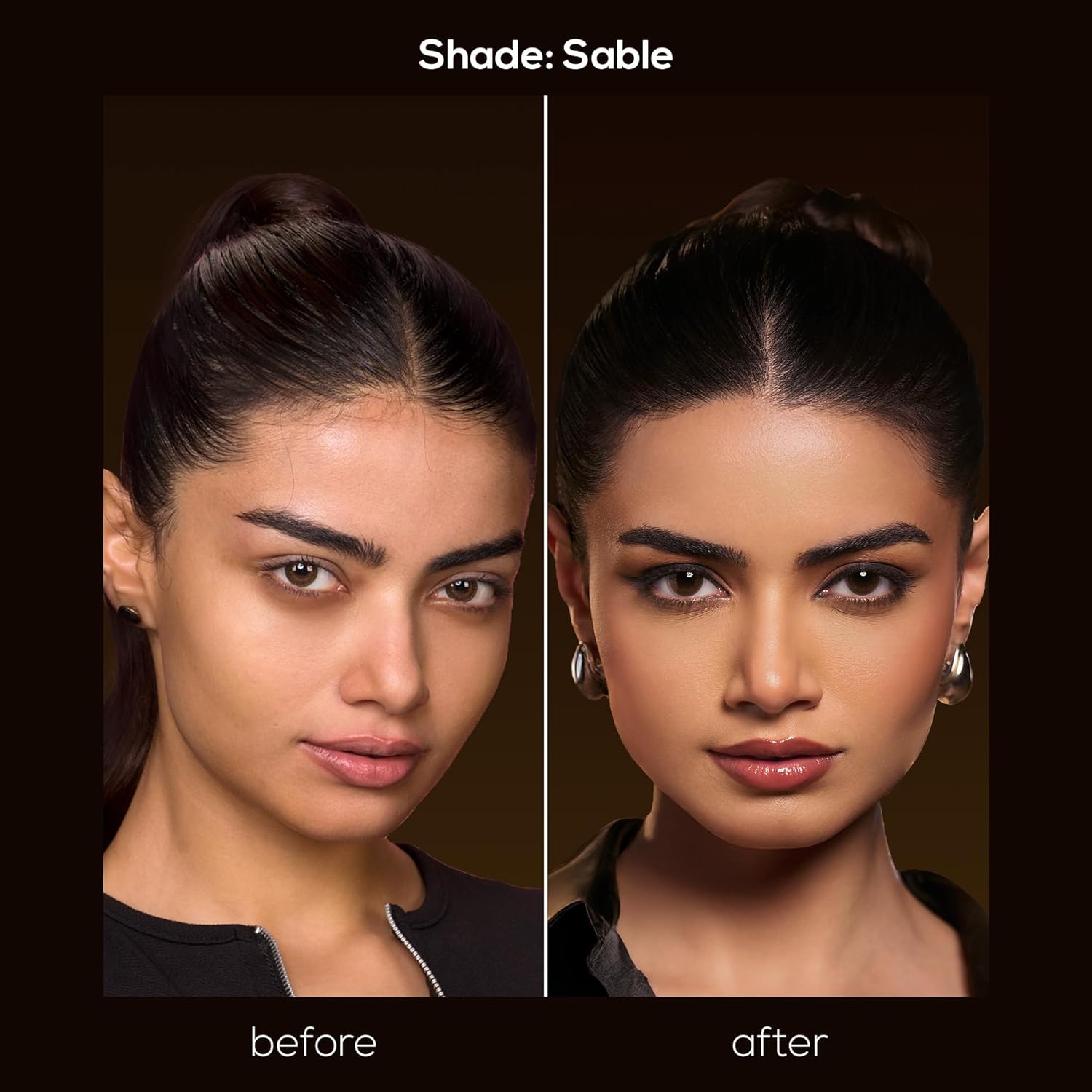 RENEE PRO HD 3 In 1 Compact - Sable 9 Gm, Works As Concealer, Foundation & Powder, SPF 20, Matte Finish, High Coverage, Ultralight & Silky Smooth Finish, Enriched With Vitamin E, C & Aloe Vera - Image 5