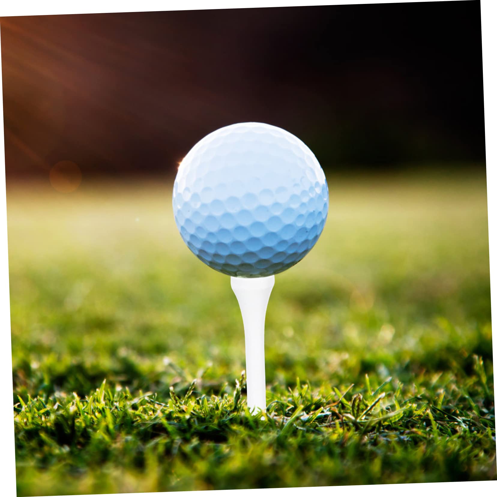 ibasenice Alfileres De Golf Pelota Campo De Prácticas De Golf Pararse Pequeños Tees De Golf Soportes De Golf De Madera tee De Golf Reutilizable Color Aleatorio