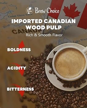 Disposable Small Coffee Filters, 100 Count Unbleached Coffee Paper Filter for Ninja Pods and Grounds, Specialty Single Serve Coffee Maker PB051 PB041, Kalita Wave Dripper 155