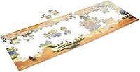 Vista 4 de Rompecabezas de madera de Melissa & Doug, llanuras africanas de safari (100 piezas, tamaño grande, de 4 pies de largo)