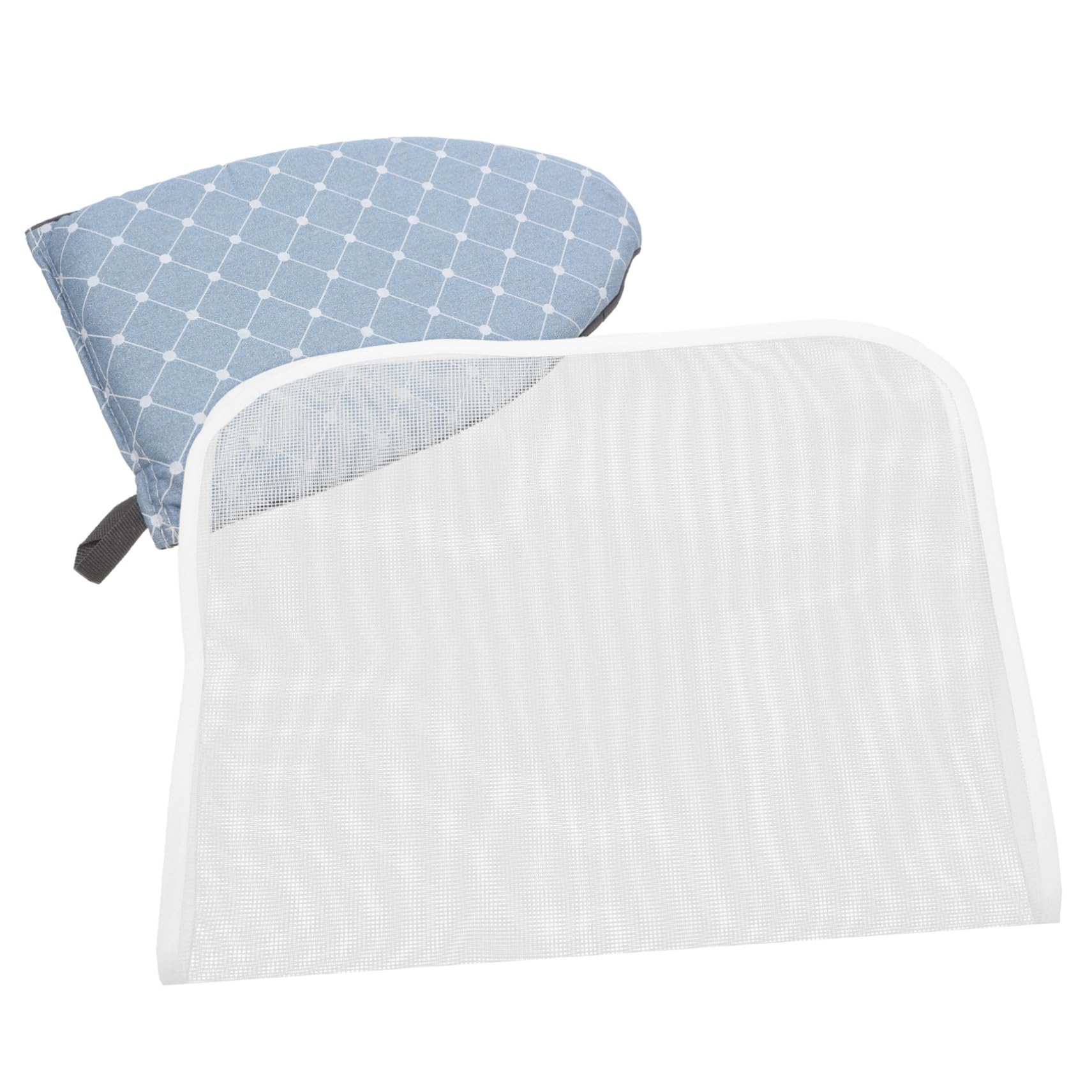 Happyyami Iron Mitt Heat Resistant Gloves for Ironing Mini Folding Board Protective Polyester Sponge Compact Design