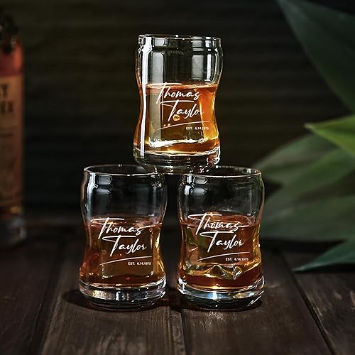 Miniatura 2 de Vasos de chupito de tequila personalizados con caja de almacenamiento de madera de acacia de lujo posavasos de madera y bandeja de servir vintage