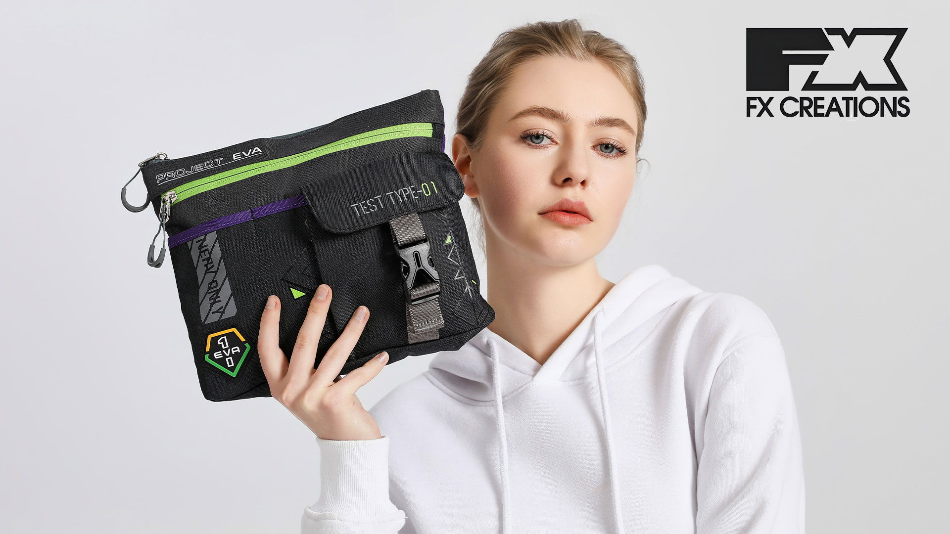 Amazon.com: Neon Genesis Evangelion Crossbody Shoulder Messenger