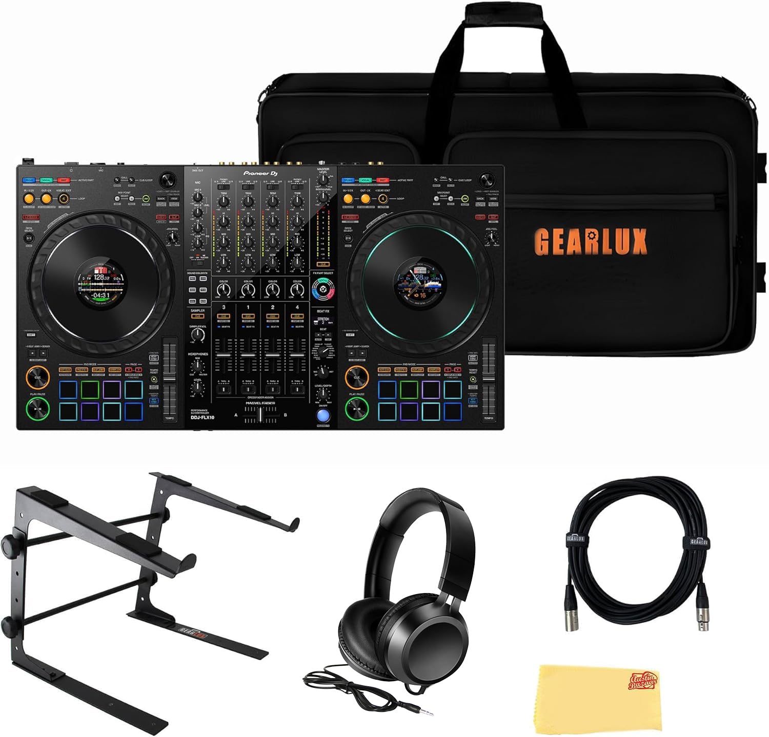 Pioneer DDJ FLX-4 DJコントローラー ブラック 美品 DDJ-FLX4 - マルチアプリ対応2ch DJコントローラー (Black)