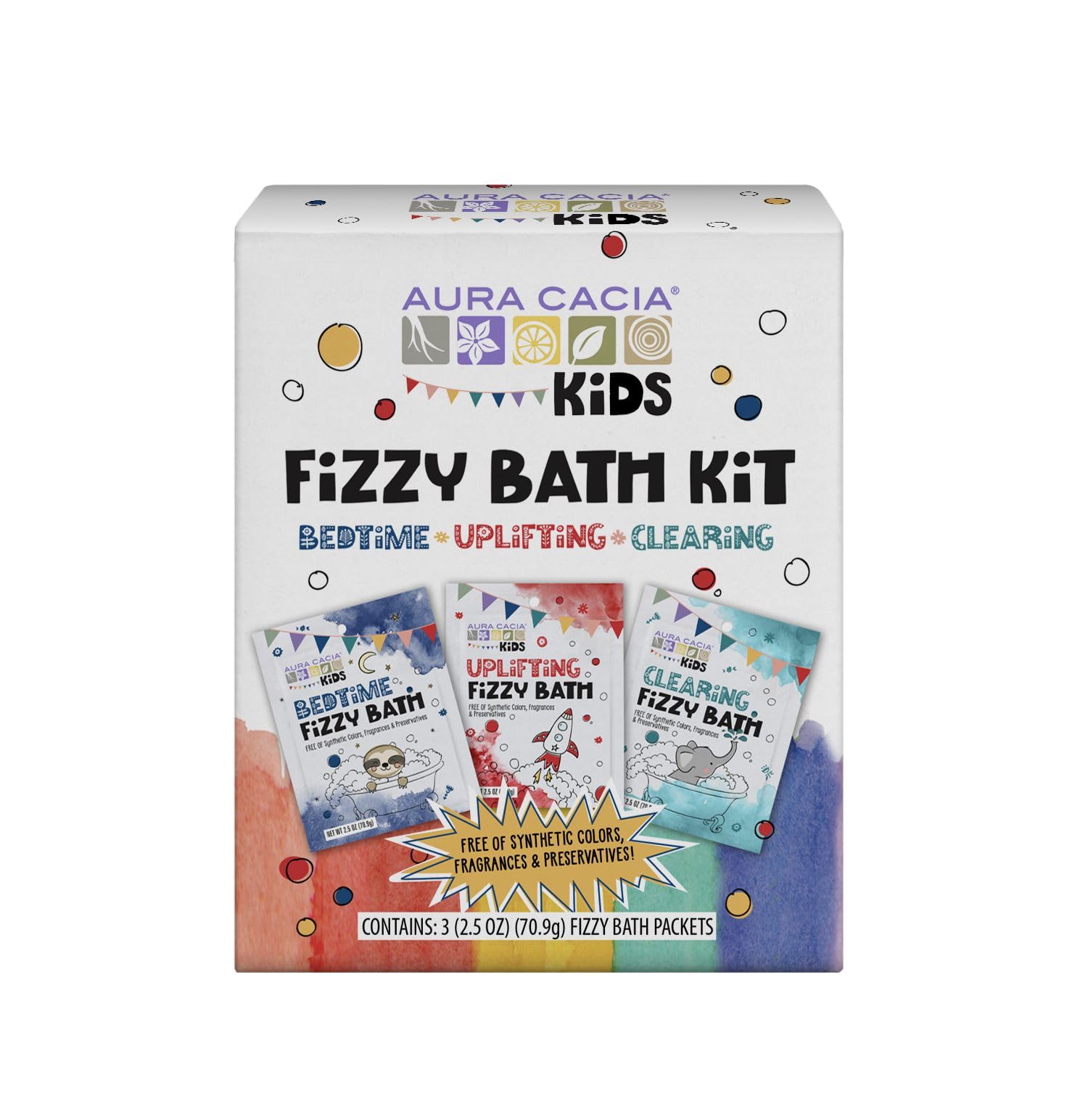 Aura CaciaKids Fizzy Bath Kit