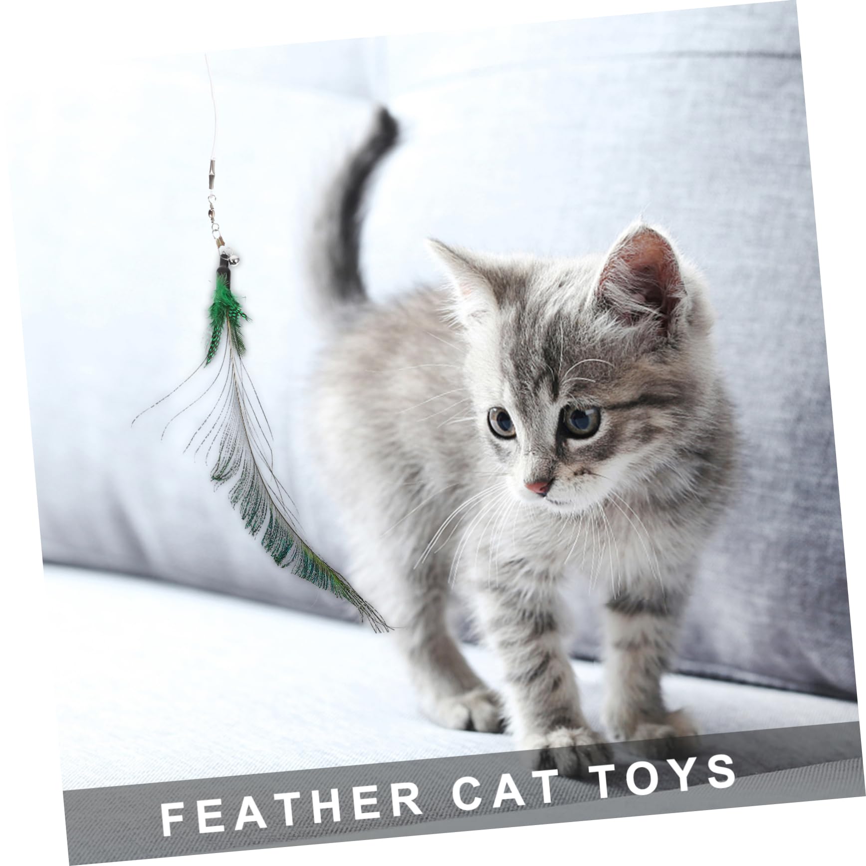 POPETPOP Lot de Jouets Interactifs pour Chat Bâtonnets Et Jouets pour Lexercice